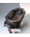 精雕瑞獸牛角杯